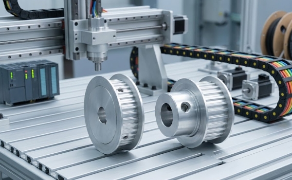 조용하고 정밀한 작동: 로봇 공학을 위한 최적화된 타이밍 벨트 풀리 시스템